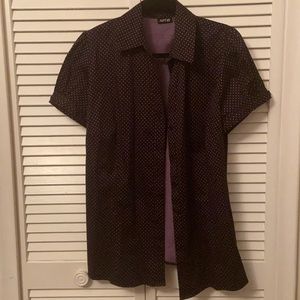 Dark purple button down (unused)